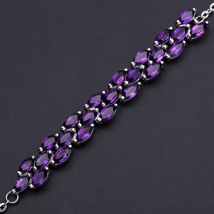 Amethyst Armband Für Damen