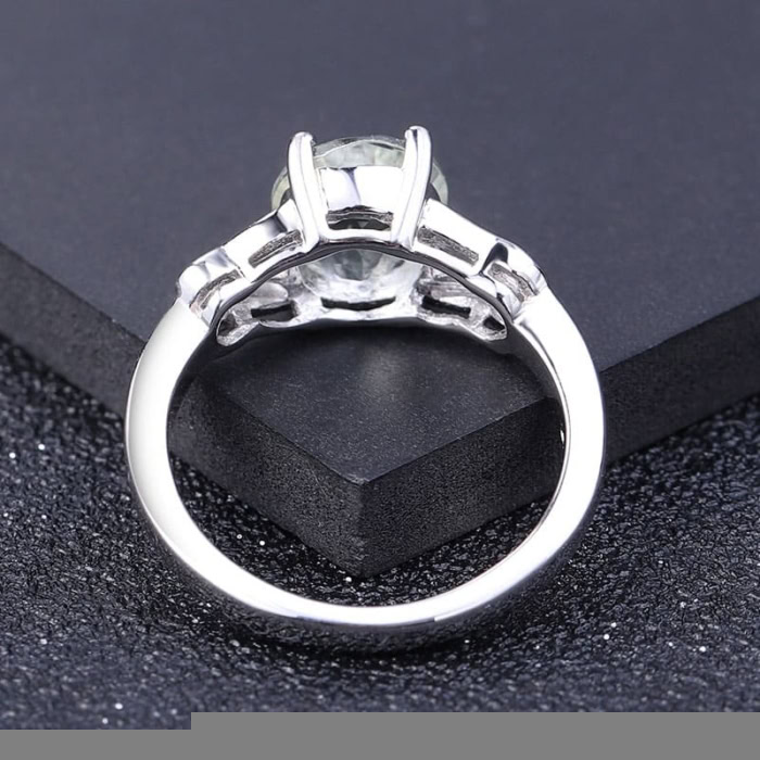 Vintage Ring mit Grüner Amethyst