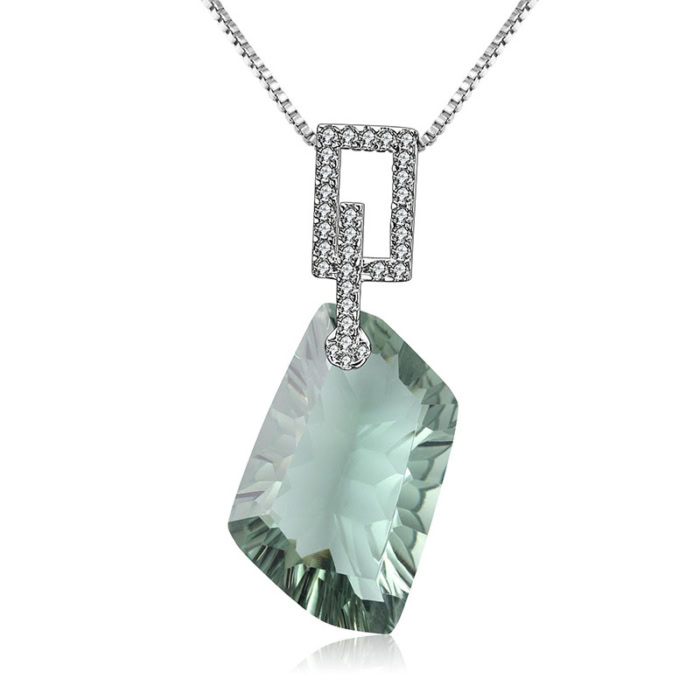 Kette mit Naturstein Anhänger