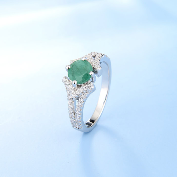 Extravagante Ring mit Saphir – Bild 4