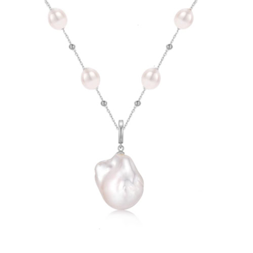 Damen BarockPerlen Kette