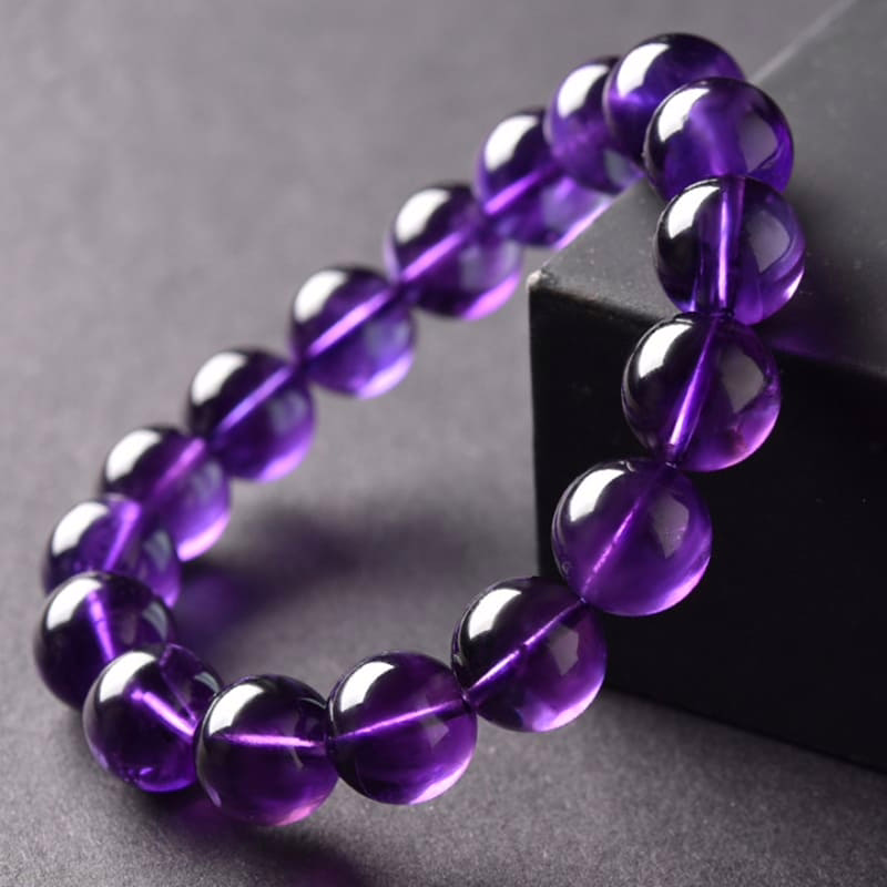 Amethysten Perlen Armband