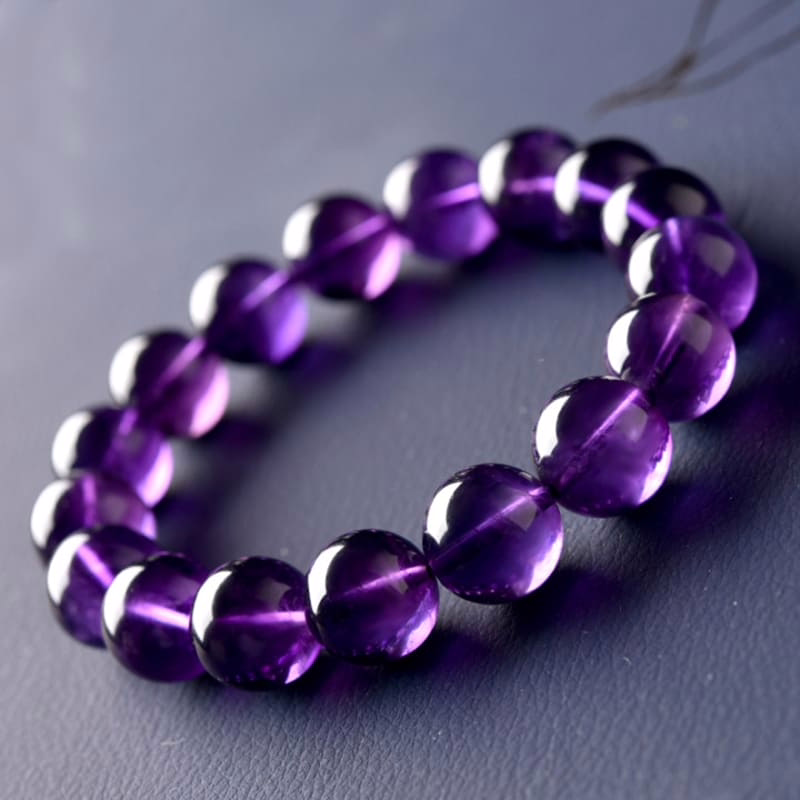 Amethysten Perlen Armband
