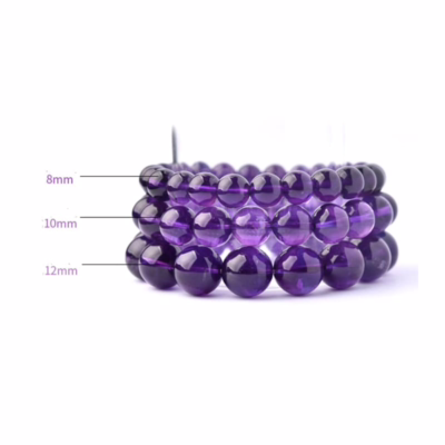 Amethysten Perlen Armband