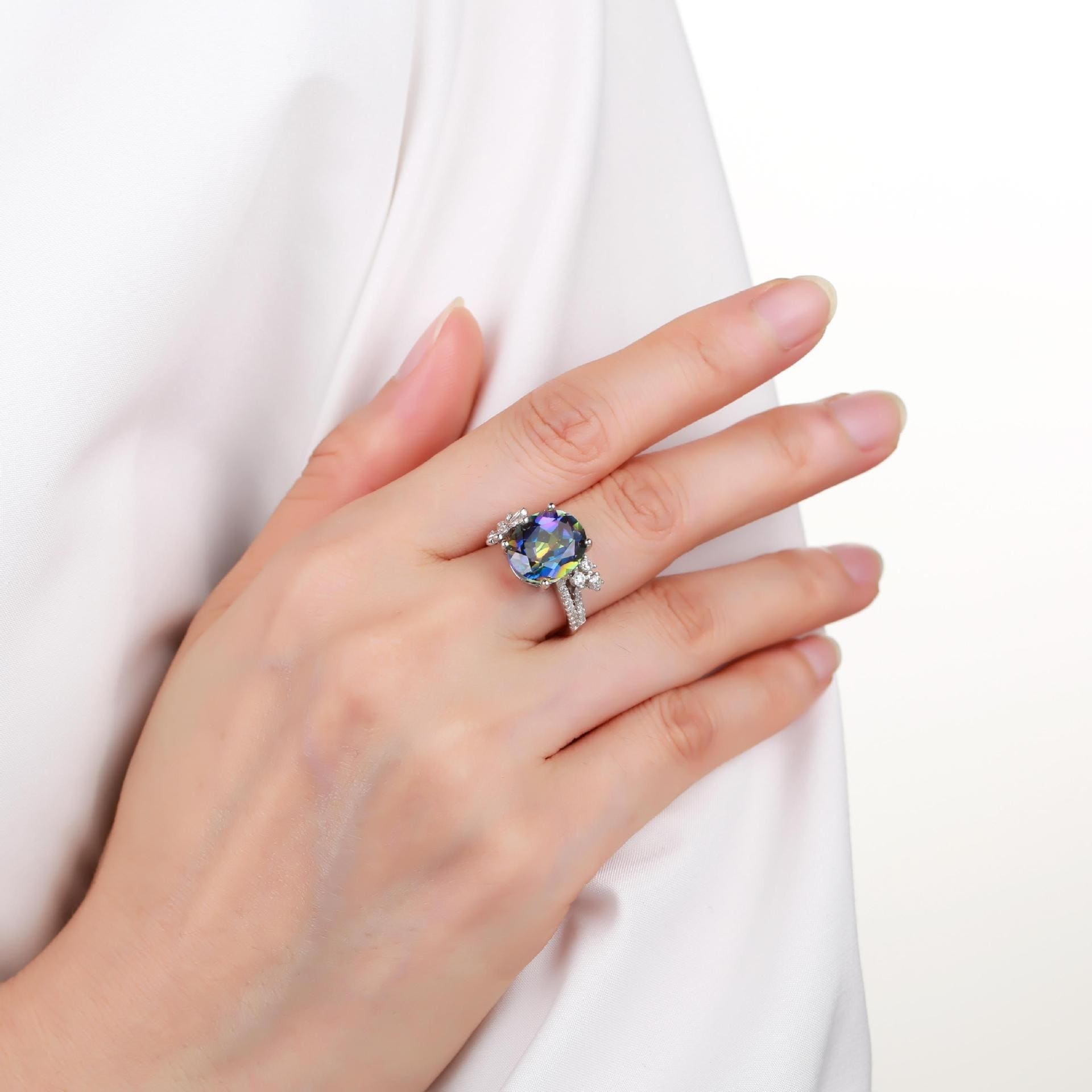 Engagement Ring mit Topas