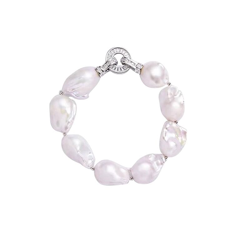 Damen Barock Perlen Armband