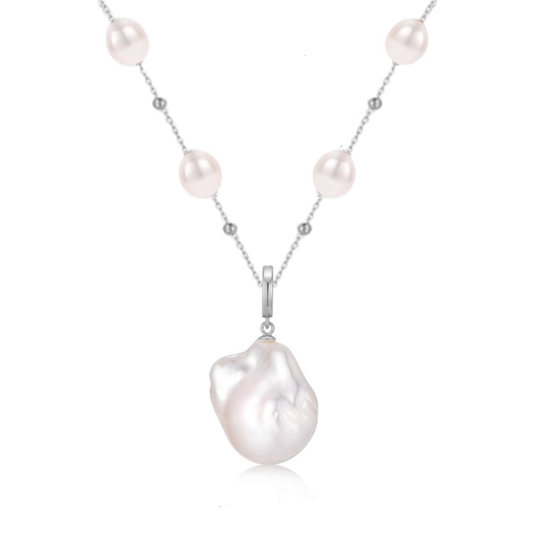 Damen BarockPerlen Kette