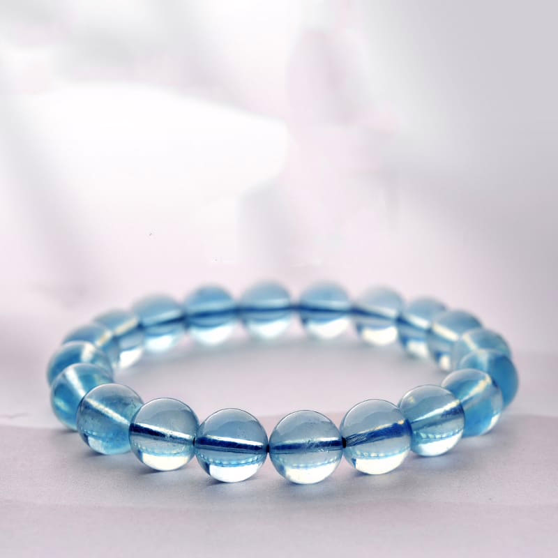 Damenarmband aus Aquamarin