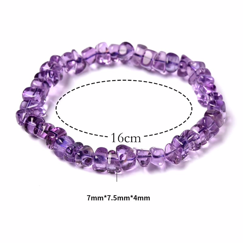 Damenarmband Aus Amethyst