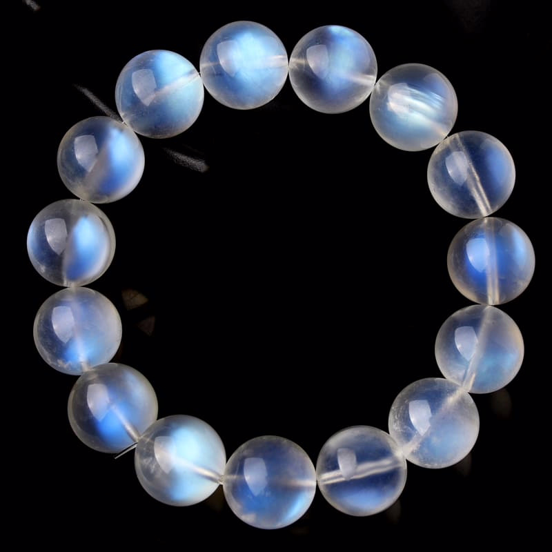Hochwertiger Mondstein Damenarmband