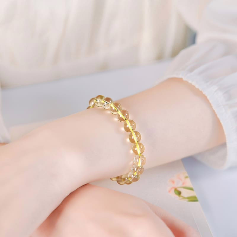 Hochwertiger Citrin Armband