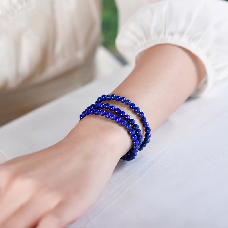 Mehrlagiges Lapislazuli Armband