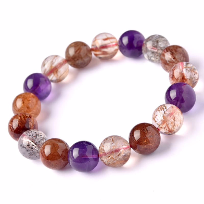 Natürlichen Bunt Kristall Armband