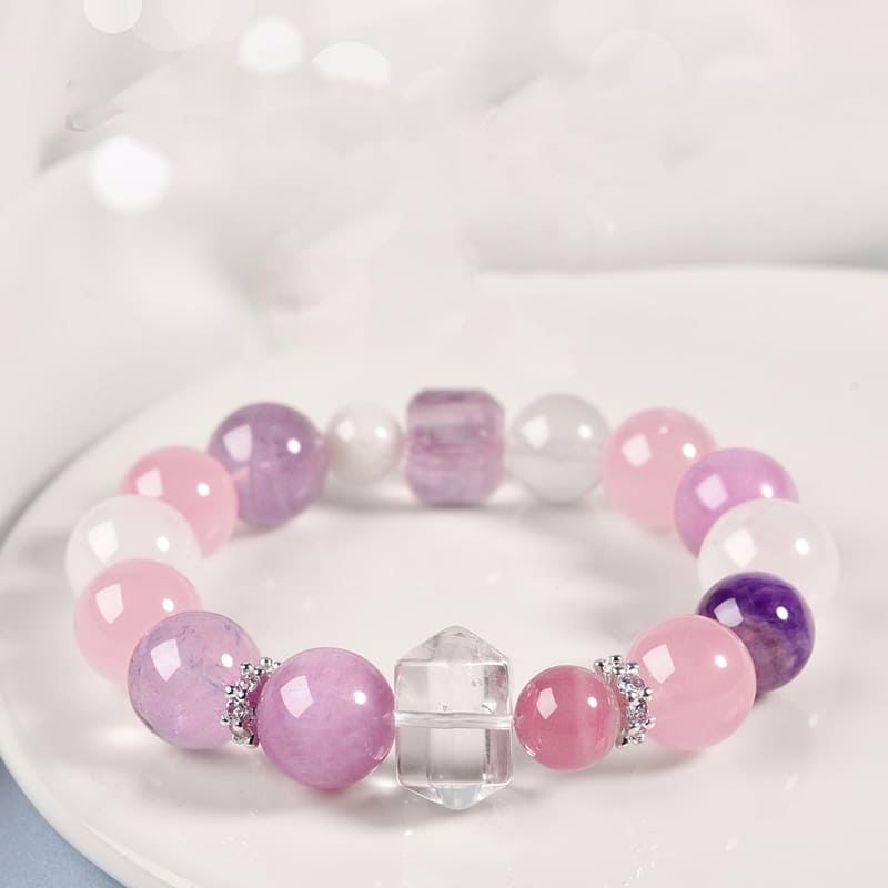 Damen Armband aus Bunt Quarz
