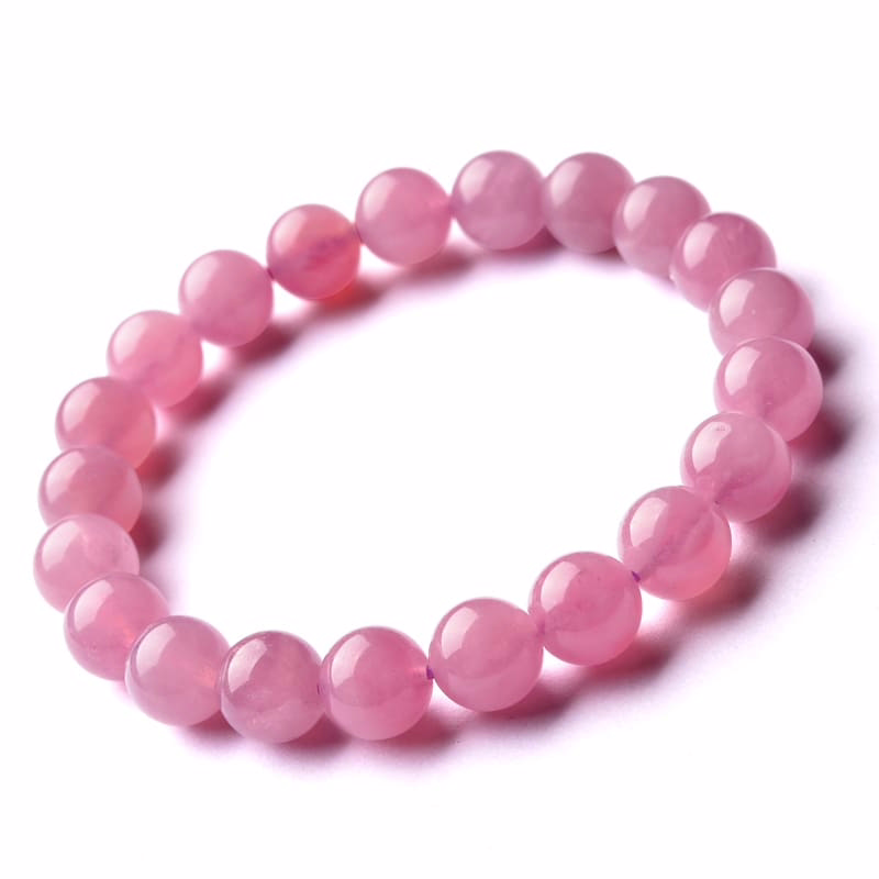 Damen Armband aus Lila Rosenquarz